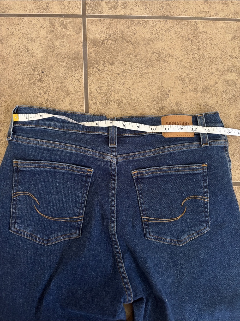 Classic Signature Levi Strauss Heritage Boyfriend Straight Leg Jeans Size 6 - Picture 4 of 5
